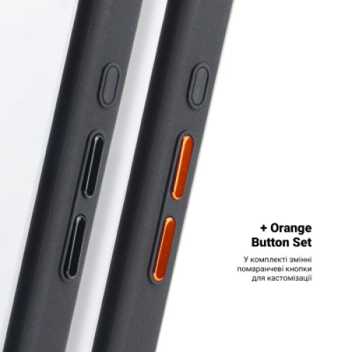 Чехол для мобильного телефона Armorstandart Unit MagCase Apple iPhone 17 Black + Orange Button Set (ARM90579) Чехол для мобильного телефона Armorstandart Unit MagCase Apple iPhone 17 Black + Orange Button Set (ARM90579)
