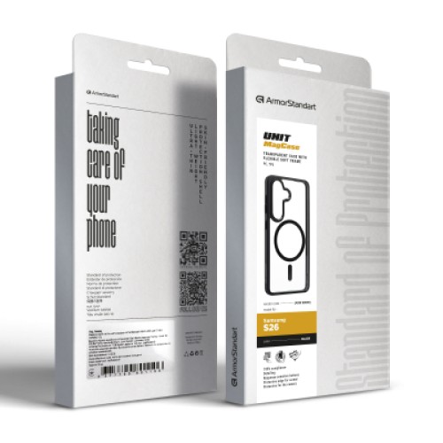 Чехол для мобильного телефона Armorstandart Unit MagCase Samsung S26 5G Black (ARM88800)