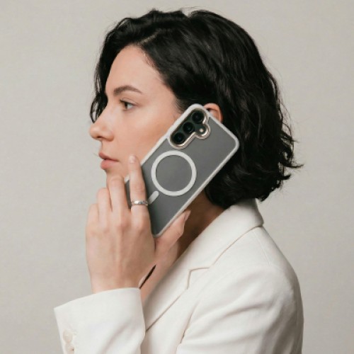 Чехол для мобильного телефона Armorstandart Unit MagCase Samsung S26 Plus 5G Clear Silver (ARM89450)