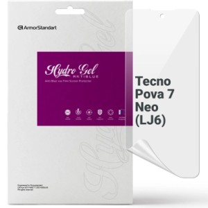 Пленка защитная Armorstandart hydrogel Anti-Blue Tecno Pova 7 Neo (LJ6) (ARM87323)