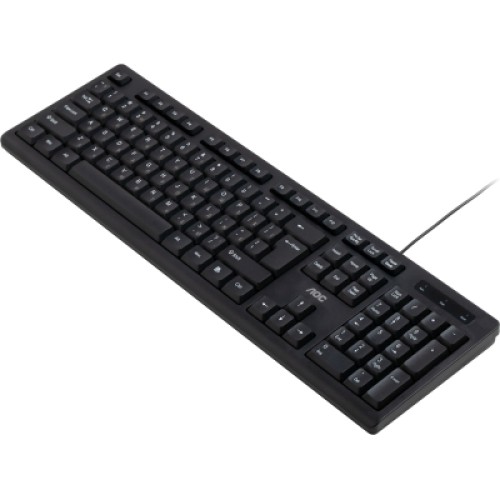 Клавиатура AOC KB100B USB UA Black (KB100B/97) Клавиатура AOC KB100B USB UA Black (KB100B/97)