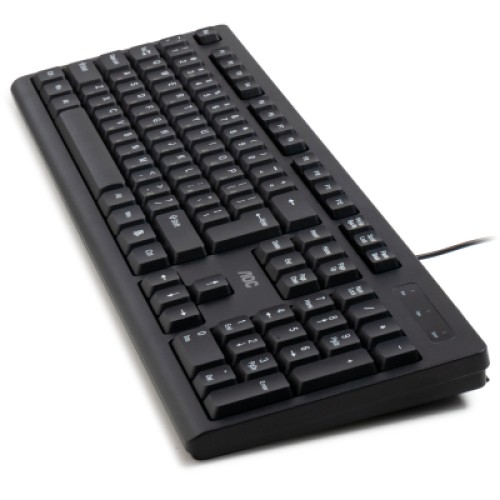 Клавиатура AOC KB100B USB UA Black (KB100B/97) Клавиатура AOC KB100B USB UA Black (KB100B/97)