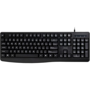 Клавиатура AOC KB120B USB UA Black (KB120B/97)