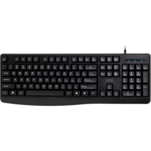 Клавиатура AOC KB120B USB UA Black (KB120B/97)