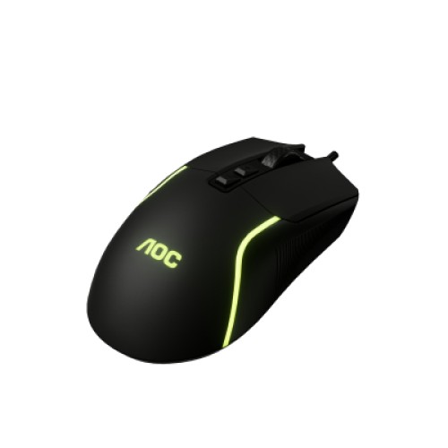 Мышка AOC GM170B LED USB Black (GM170B/LA)