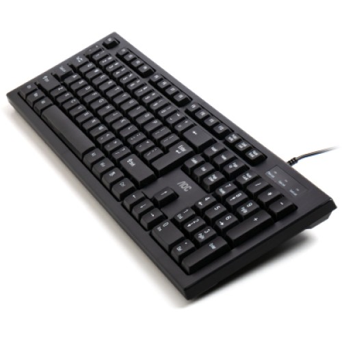 Комплект AOC KM160B USB UA Black (KM160B/97)