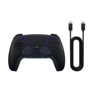 Геймпад Sony Playstation DualSense Bluetooth PS5 Midnight Black (USB-C кабель) (1000051651)
