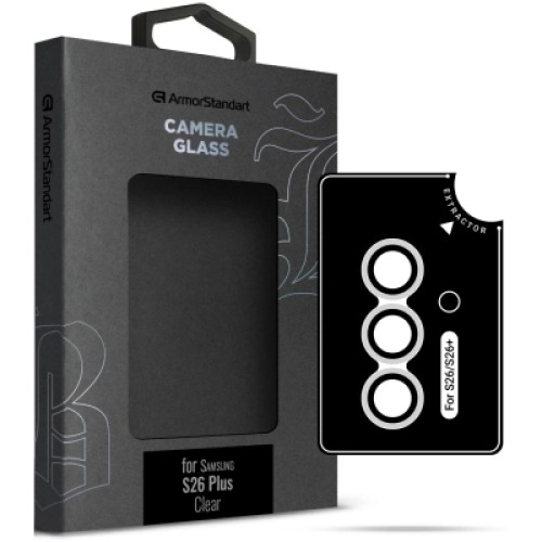 Стекло защитное Armorstandart Supreme BI camera Samsung S26 Plus Clear (ARM90423)