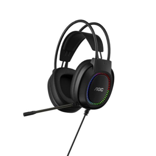 Наушники AOC ACG2500BK RGB Black (ACG2500BK/00) Наушники AOC ACG2500BK RGB Black (ACG2500BK/00)
