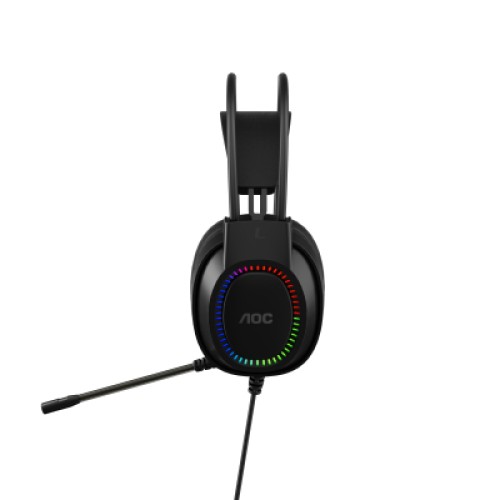 Наушники AOC ACG2500BK RGB Black (ACG2500BK/00) Наушники AOC ACG2500BK RGB Black (ACG2500BK/00)