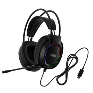 Наушники AOC ACG2500BK RGB Black (ACG2500BK/00)