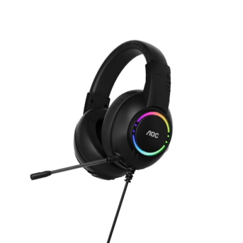 Наушники AOC ACG2510BK RGB Black (ACG2510BK/00) Наушники AOC ACG2510BK RGB Black (ACG2510BK/00)