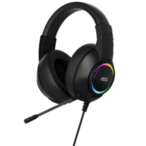 Наушники AOC ACG2510BK RGB Black (ACG2510BK/00) Наушники AOC ACG2510BK RGB Black (ACG2510BK/00)