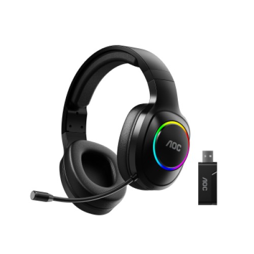 Наушники AOC ACG2502BK RGB Black (ACG2502BK/00) Наушники AOC ACG2502BK RGB Black (ACG2502BK/00)