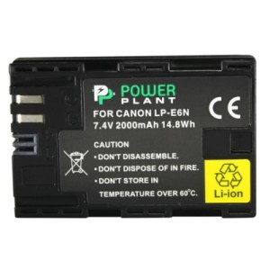 Аккумулятор к фото/видео PowerPlant Canon LP-E6N 2000mAh (DV00DV1405)