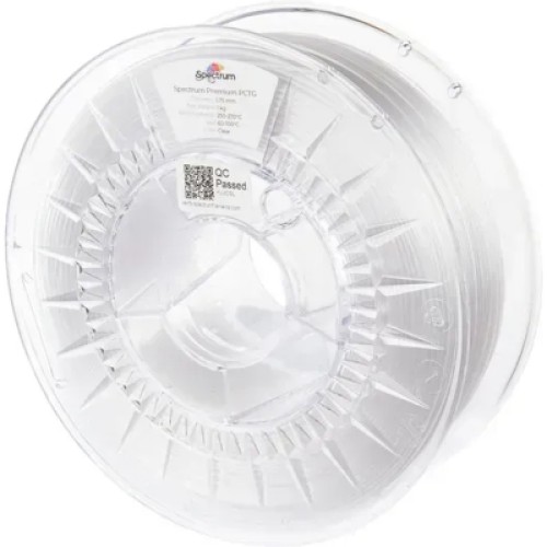 Пластик для 3D-принтера Spectrum PCTG Premium 1.75mm 1kg CLEAR (80734) Пластик для 3D-принтера Spectrum PCTG Premium 1.75mm 1kg CLEAR (80734)