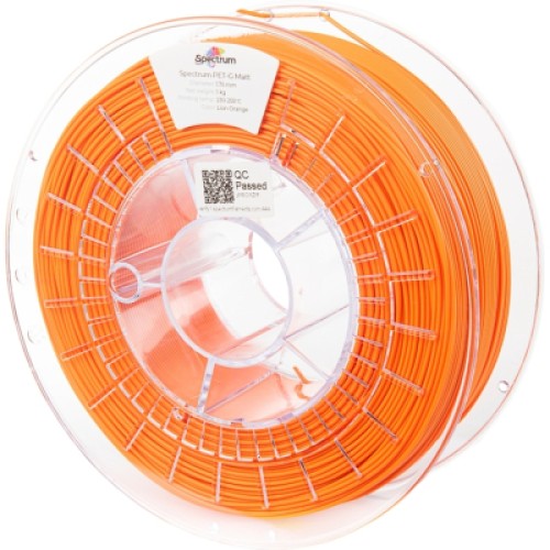 Пластик для 3D-принтера Spectrum PET-G MATT 1.75mm 1kg LION ORANGE (80547)