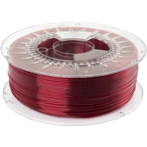 Пластик для 3D-принтера Spectrum PET-G Premium 1.75mm TRANSPARENT RED 1kg (80050)