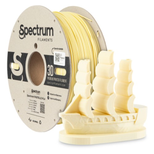 Пластик для 3D-принтера Spectrum PLA Pastello 1.75mm 1kg LEMON CREAM (80729)