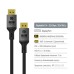 Кабель мультимедийный DisplayPort M to DisplayPort M 3.0m V1.4 8K black ColorWay (CW-CBDP094-BK)