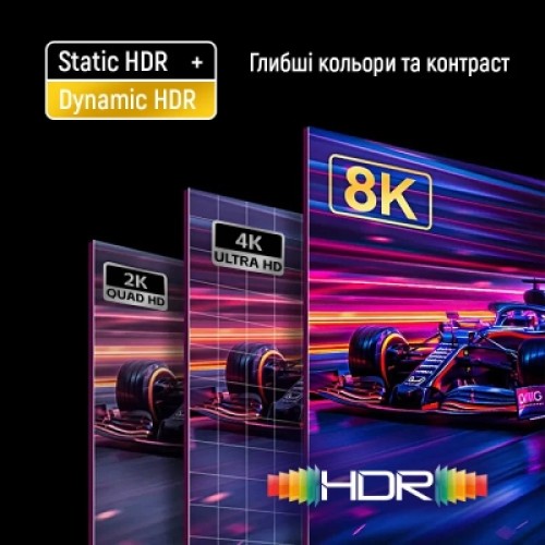 Кабель мультимедийный DisplayPort M to DisplayPort M 3.0m V1.4 8K black ColorWay (CW-CBDP094-BK)