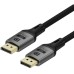 Кабель мультимедийный DisplayPort M to DisplayPort M 1.5m V2.1 16K black ColorWay (CW-CBDP091-BK)