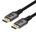 Кабель мультимедийный DisplayPort M to DisplayPort M 3.0m V2.1 16K black ColorWay (CW-CBDP092-BK)