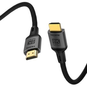 Кабель мультимедийный HDMI M to HDMI M 2.0m V2.1 8K black ColorWay (CW-CBHD088-BK)