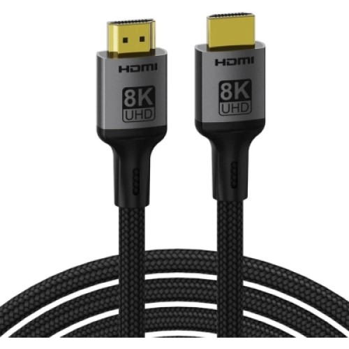 Кабель мультимедийный HDMI M to HDMI M 2.0m V2.1 8K black ColorWay (CW-CBHD088-BK)