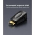 Переходник HDMI M to VGA F 1080P 60Hz 3,5mm Audio Vention (AIDB0)