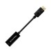 Переходник HDMI F to DisplayPort M 4K30Hz black ColorWay (CW-AD-DPHD)