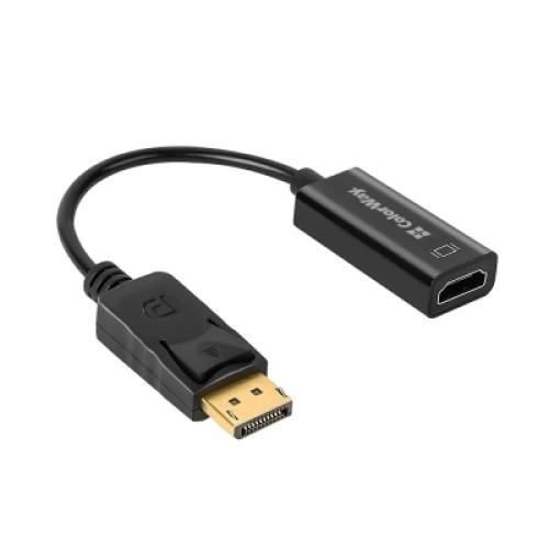 Переходник HDMI F to DisplayPort M 4K30Hz black ColorWay (CW-AD-DPHD)