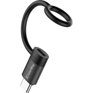 Переходник Lightning F to USB-C M black ColorWay (CW-AD-CL2)