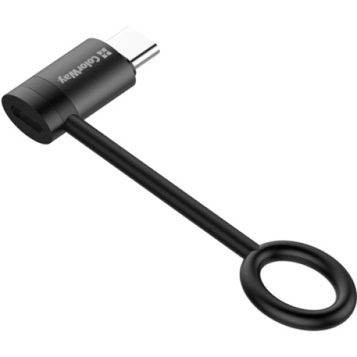 Переходник Lightning F to USB-C M black ColorWay (CW-AD-CL2)