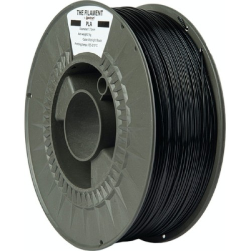 Пластик для 3D-принтера The Filament PLA 1.75mm 1kg MIDNIGHT BLACK (TF-24000)