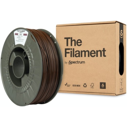 Пластик для 3D-принтера The Filament PLA 1.75mm 1kg BISON BROWN (TF-24010)
