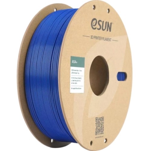 Пластик для 3D-принтера eSUN ASA+ 1,75mm 1kg BLUE (ASA+P175U1) Пластик для 3D-принтера eSUN ASA+ 1,75mm 1kg BLUE (ASA+P175U1)