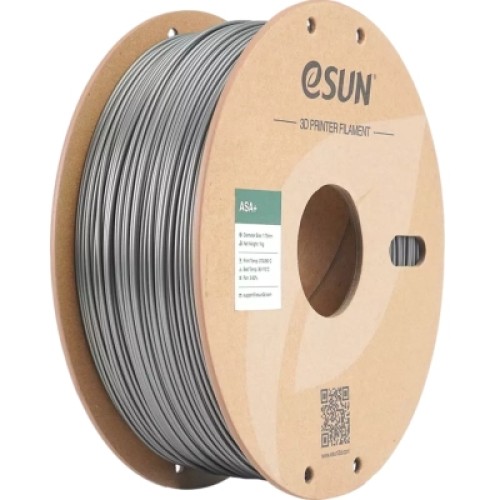 Пластик для 3D-принтера eSUN ASA+ 1,75mm 1kg SILVER (ASA+P175S1)