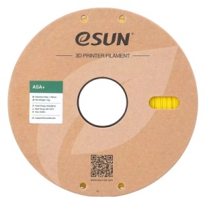 Пластик для 3D-принтера eSUN ASA+ 1,75mm 1kg YELLOW (ASA+P175Y1)