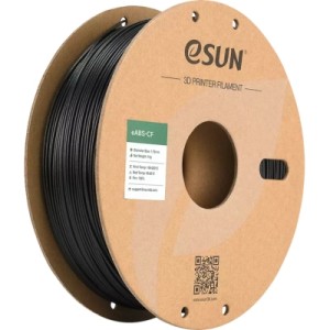 Пластик для 3D-принтера eSUN EABS-CF 1,75mm 1kg BLACK (EABS-CF-P175B1)