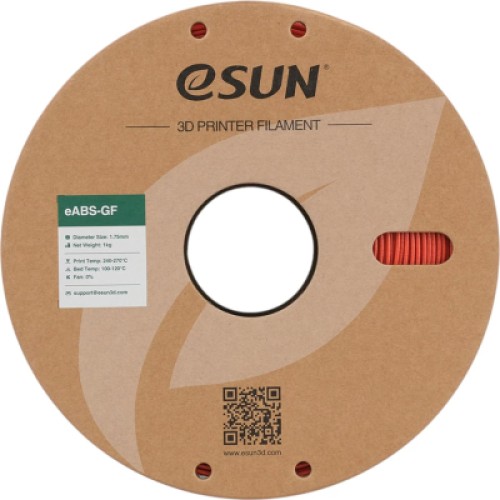 Пластик для 3D-принтера eSUN EABS-GF 1,75mm 1kg RED (EABS-GF-P175R1)