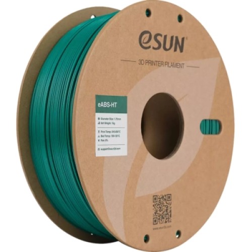 Пластик для 3D-принтера eSUN EABS-HT 1,75mm 1kg GREEN (EABS-HT-P175G1)