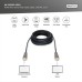 Кабель мультимедийный HDMI M to HDMI M 15m 4K AOC hybrid-fiber black Digitus (AK-330125-150-S)