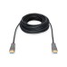 Кабель мультимедийный HDMI M to HDMI M 30m 4K AOC hybrid-fiber black Digitus (AK-330125-300-S) Кабель мультимедийный HDMI M to HDMI M 30m 4K AOC hybrid-fiber black Digitus (AK-330125-300-S)