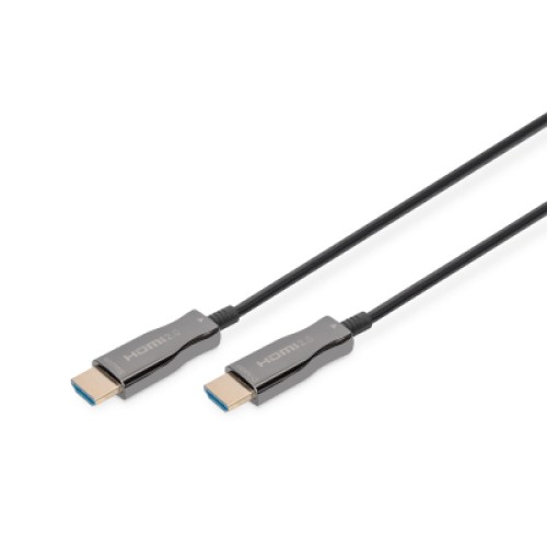 Кабель мультимедийный HDMI M to HDMI M 30m 4K AOC hybrid-fiber black Digitus (AK-330125-300-S) Кабель мультимедийный HDMI M to HDMI M 30m 4K AOC hybrid-fiber black Digitus (AK-330125-300-S)
