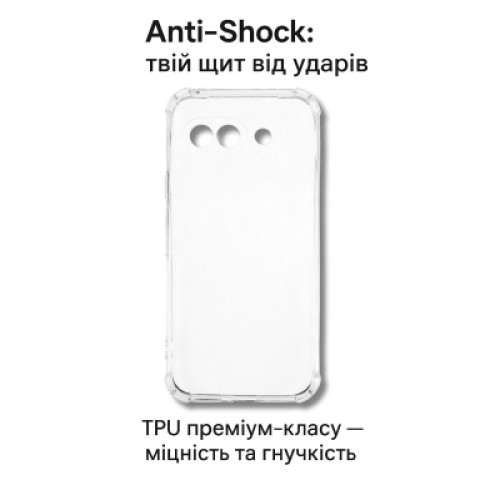 Чехол для мобильного телефона BeCover Anti-Shock Google Pixel 9a Clear (715071)