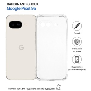 Чехол для мобильного телефона BeCover Anti-Shock Google Pixel 9a Clear (715071)