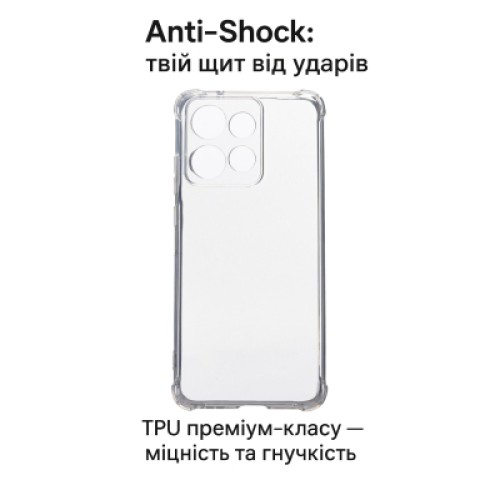Чехол для мобильного телефона BeCover Anti-Shock Motorola Edge 60 Neo Clear (715068)