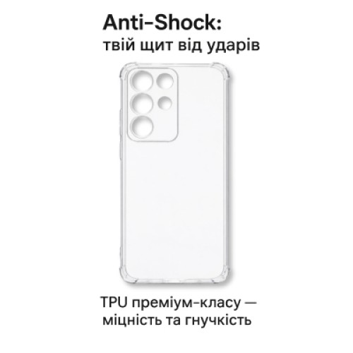 Чехол для мобильного телефона BeCover Anti-Shock Realme C85 Pro Clear (715066)