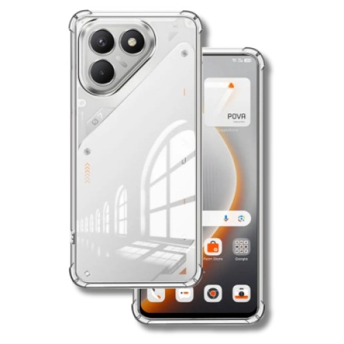 Чехол для мобильного телефона BeCover Anti-Shock Tecno POVA 7 Neo (LJ6) Clear (715064) Чехол для мобильного телефона BeCover Anti-Shock Tecno POVA 7 Neo (LJ6) Clear (715064)